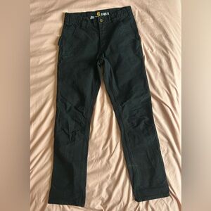 Carhartt Black Straight Fit Pants